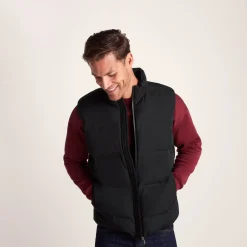 Arton Mens Shower and Wind Resistant Insulated Gilet - Black