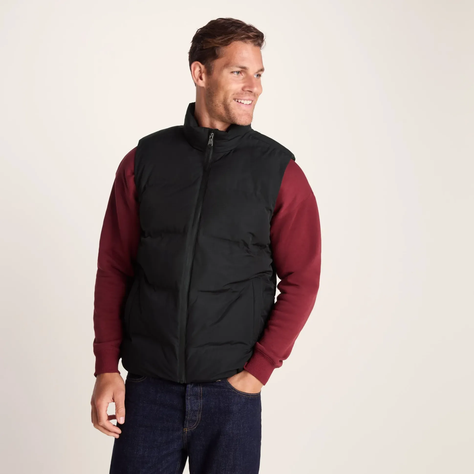Arton Mens Shower and Wind Resistant Insulated Gilet - Black