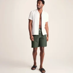 Aslan Mens Swimshorts - Forage Green