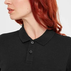Aspley Womens Tech Polo - Black