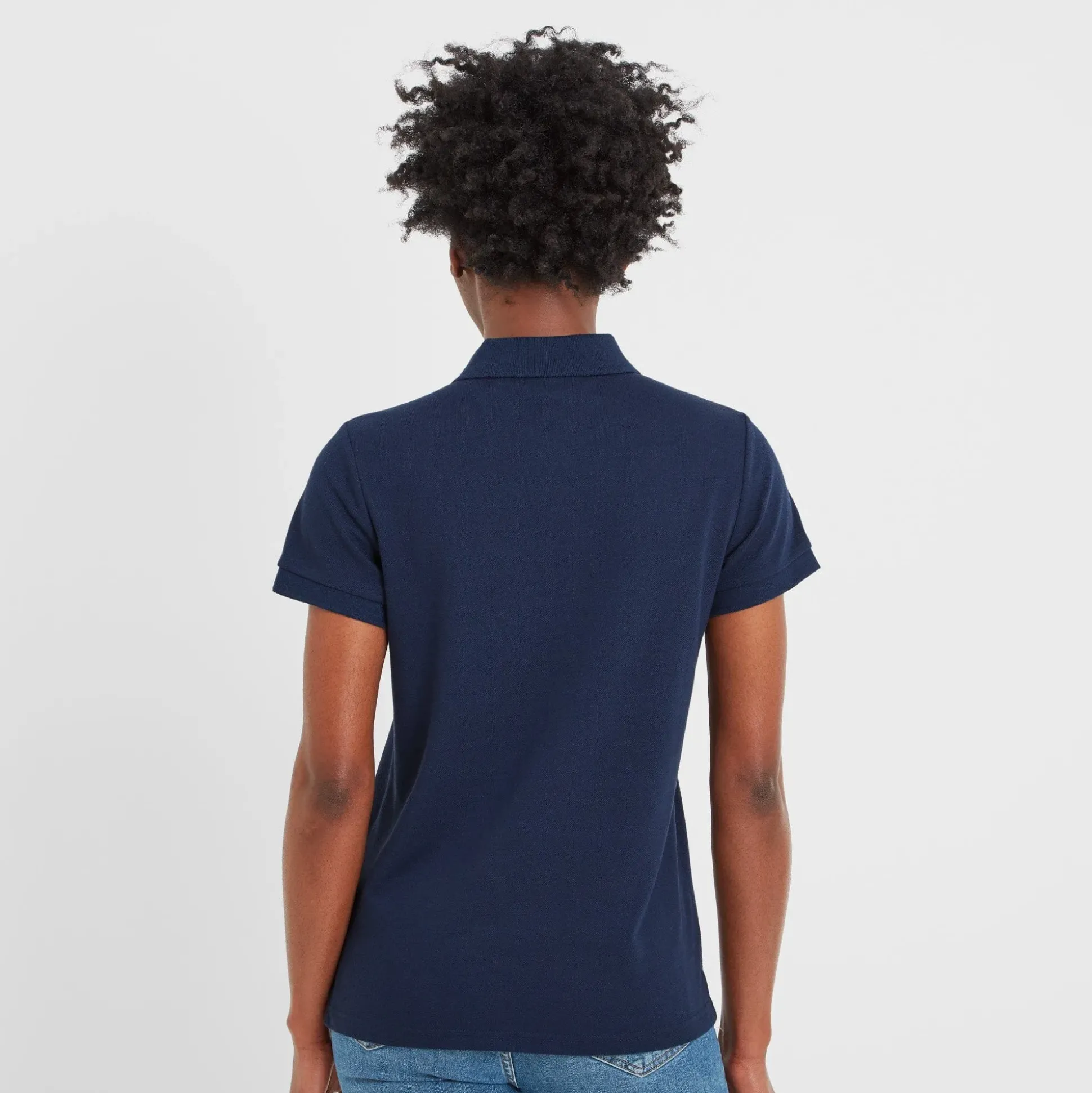 Aspley Womens Tech Polo - Navy