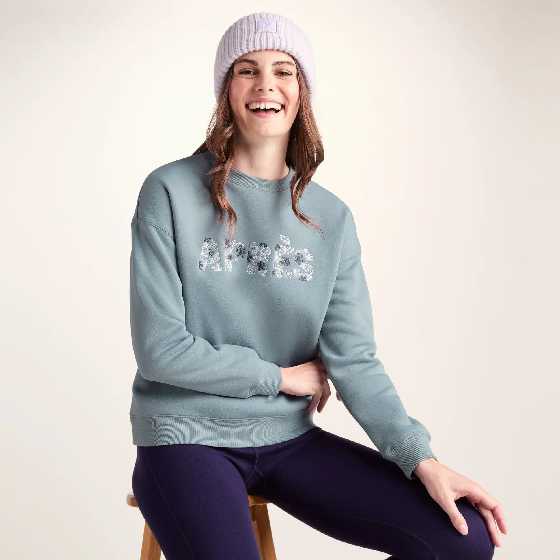 Aurora Womens Supersoft Sweat - Mist Grey