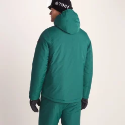 Avoriaz Mens Performance Waterproof Insulated Ski Jacket - Dark Turquoise/Black
