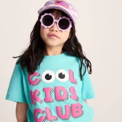 Bardoka Kids Shaun the Sheep Baseball Cap - Lilac Haze/White Checkerboard