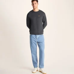 Barnaby Mens Relaxed Fit Supersoft Sweat - Deep Slate