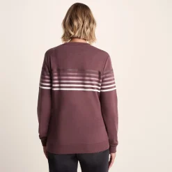 Bayman Womens Supersoft Sweat - Dark Mauve