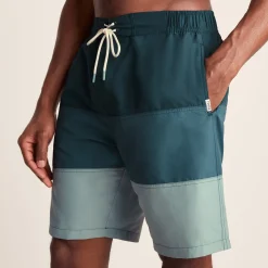 Bendon Mens Swimshorts - Deep Teal/Aegean Teal/Summer Sky