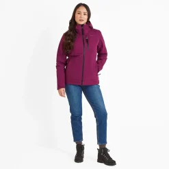 Beverley Womens 3-in-1 Waterproof Jacket - Purple Berry