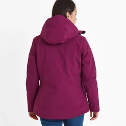 Beverley Womens 3-in-1 Waterproof Jacket - Purple Berry