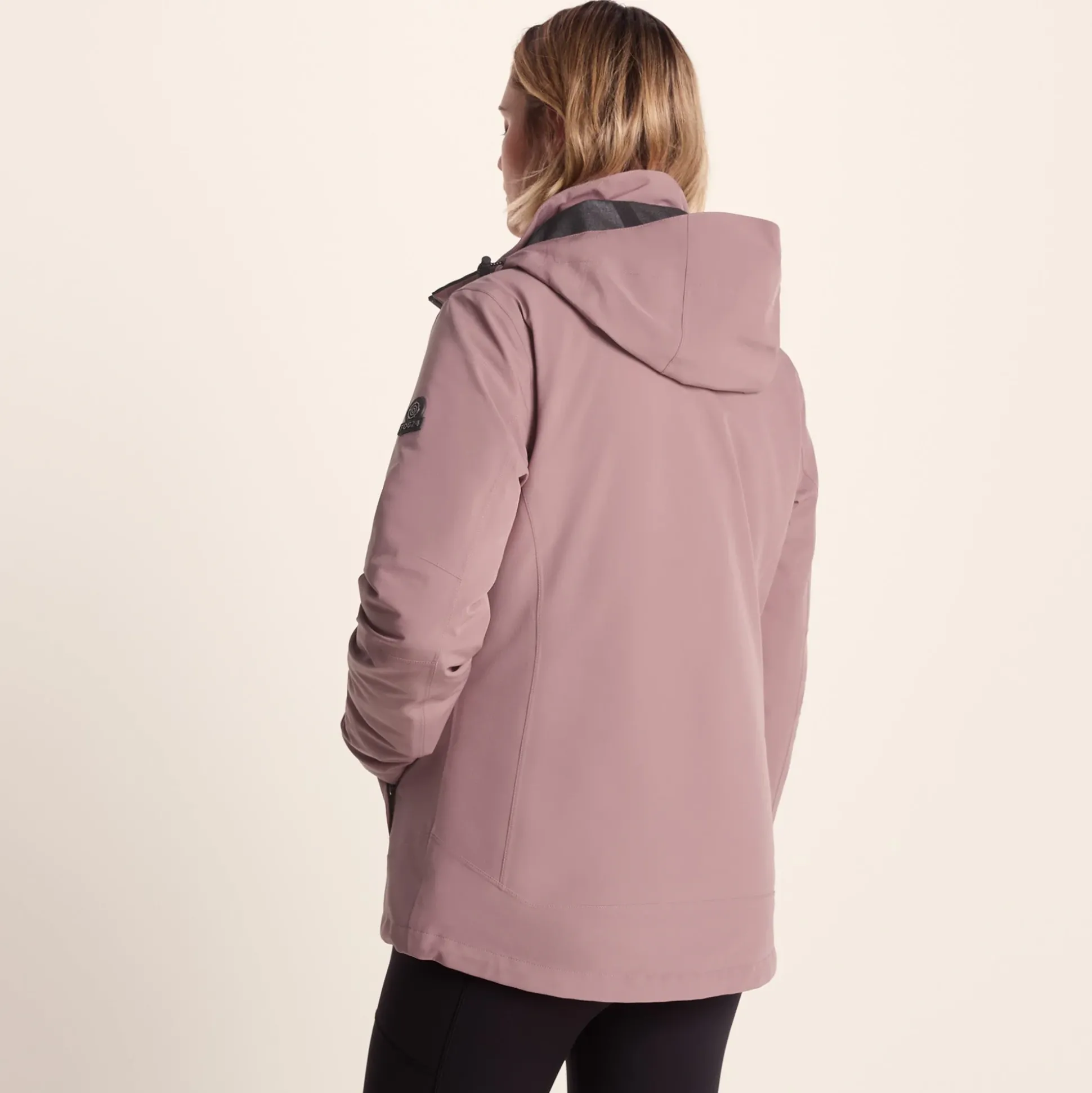Beverley Womens 3-in-1 Waterproof Jacket - Mauve