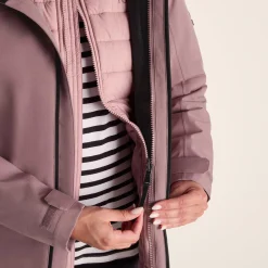 Beverley Womens 3-in-1 Waterproof Jacket - Mauve