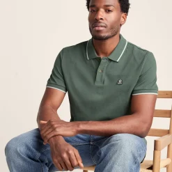 Binsoe Mens 100% Cotton Supersoft Polo Shirt - Light Forest
