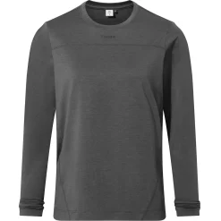 Blakely Womens Long Sleeve Performance Top - Dark Grey Marl