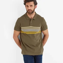 Bolton Mens Polo Shirt - Khaki