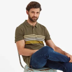 Bolton Mens Polo Shirt - Khaki
