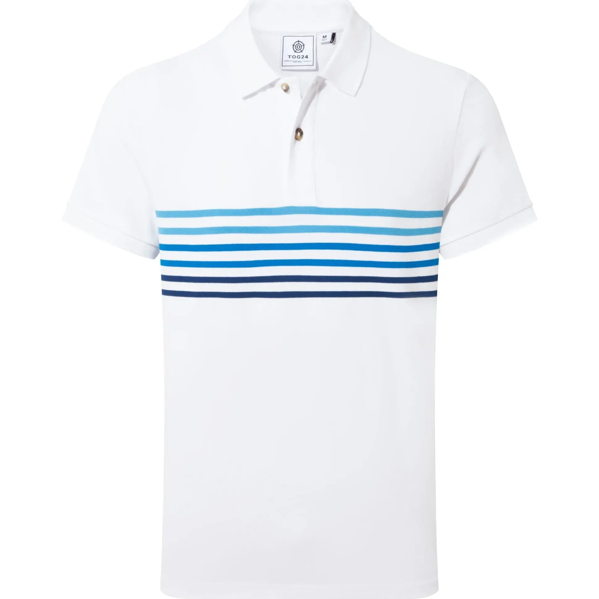 Bolton Mens Polo Shirt - Optic White