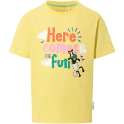 Boreray Kids Shaun the Sheep T-Shirt - Sunshine Yellow