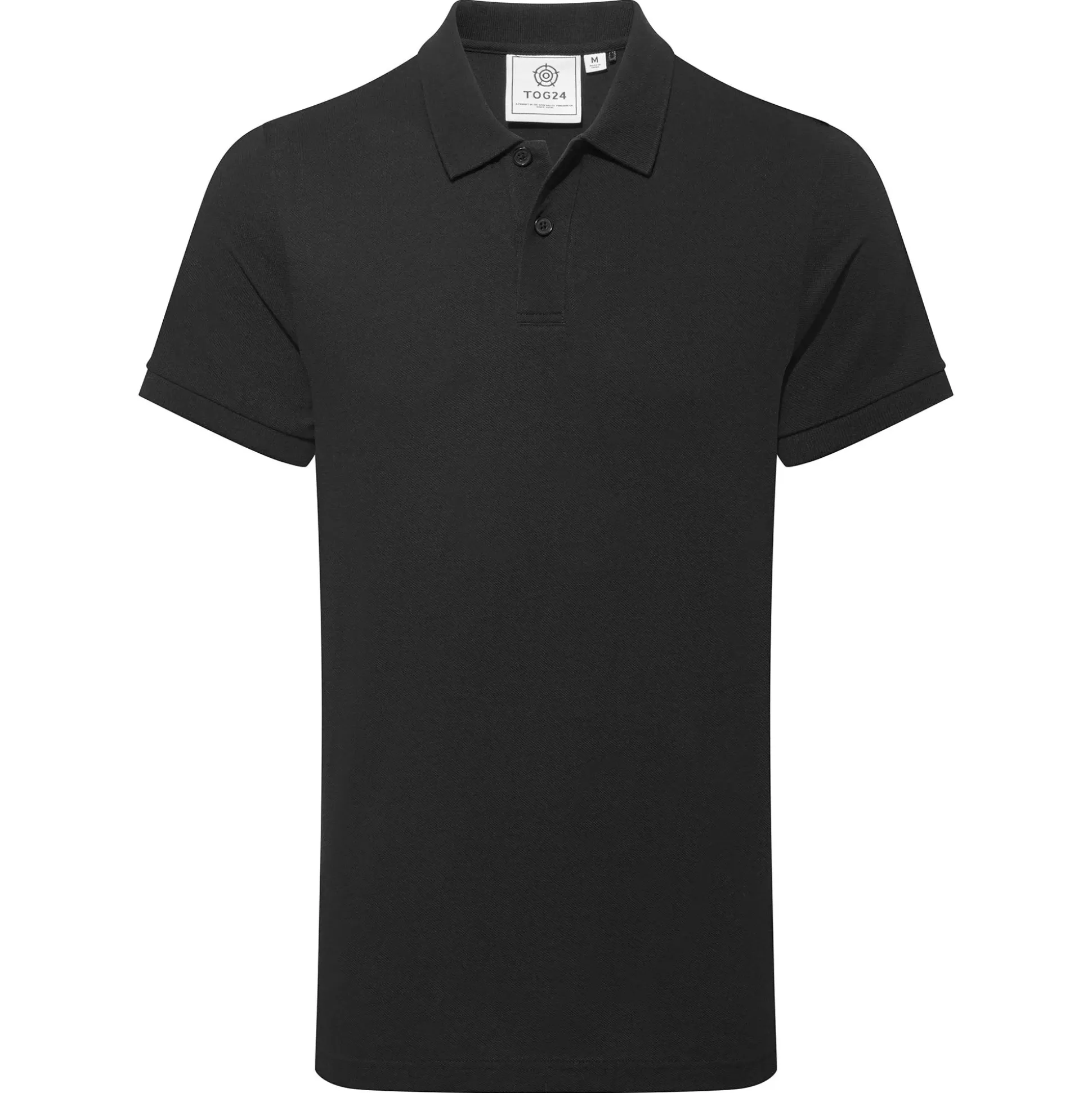Bower Mens Polo Shirt - Black