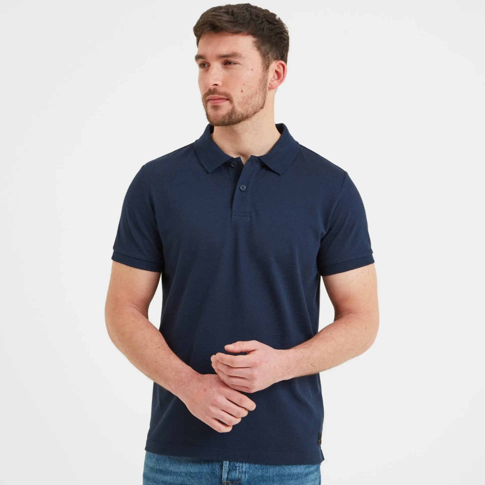 Bower Mens Polo Shirt - Navy