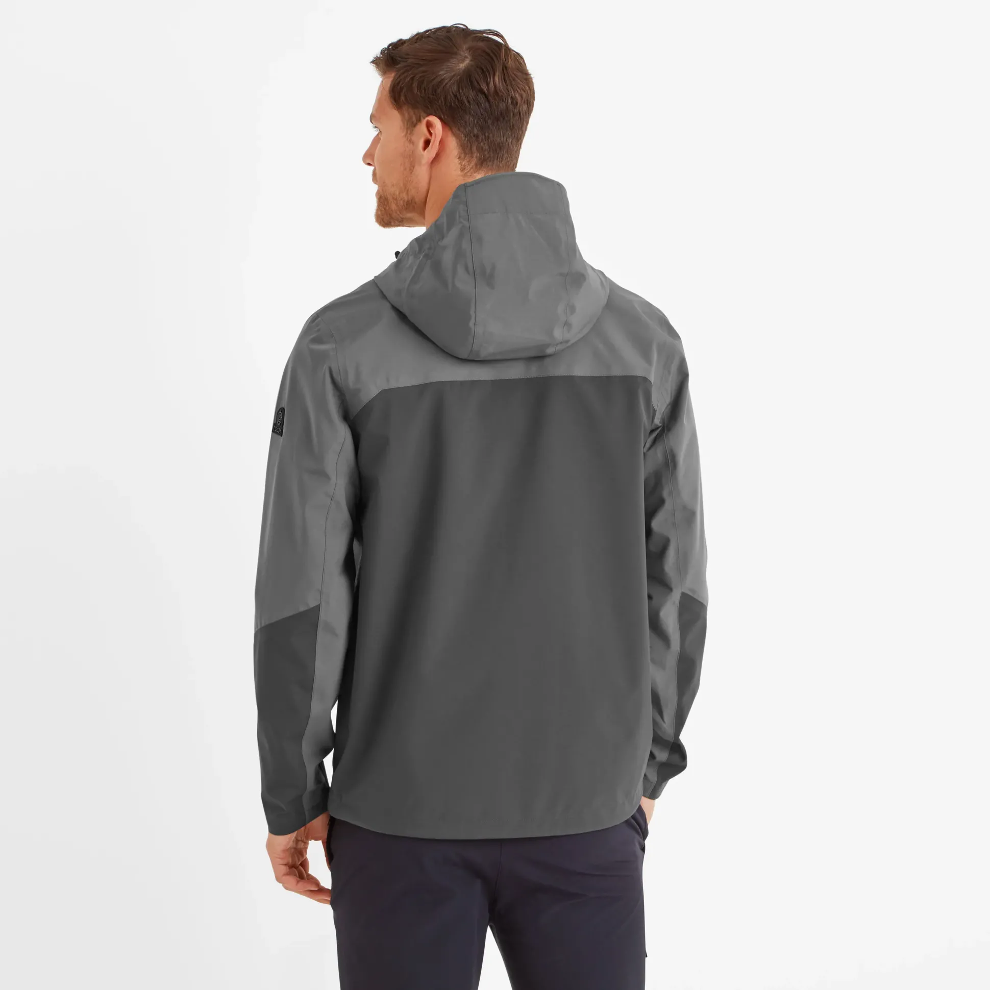 Bowston Mens Performance Waterproof Jacket - Soot Grey
