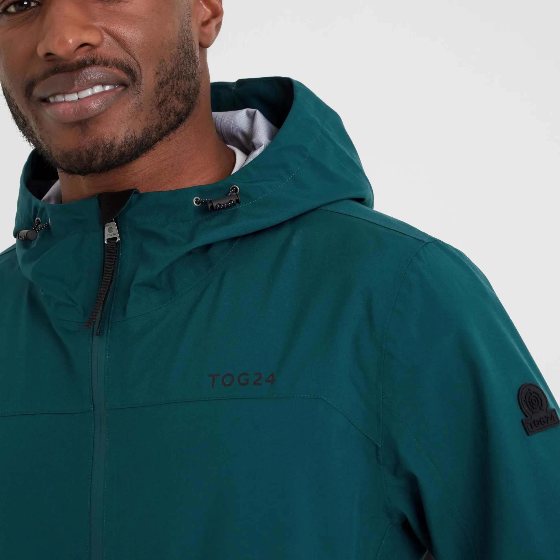 Bowston Mens Performance Waterproof Jacket - Petrol Green