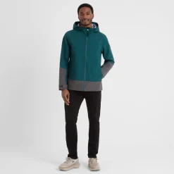 Bowston Mens Performance Waterproof Jacket - Petrol Green