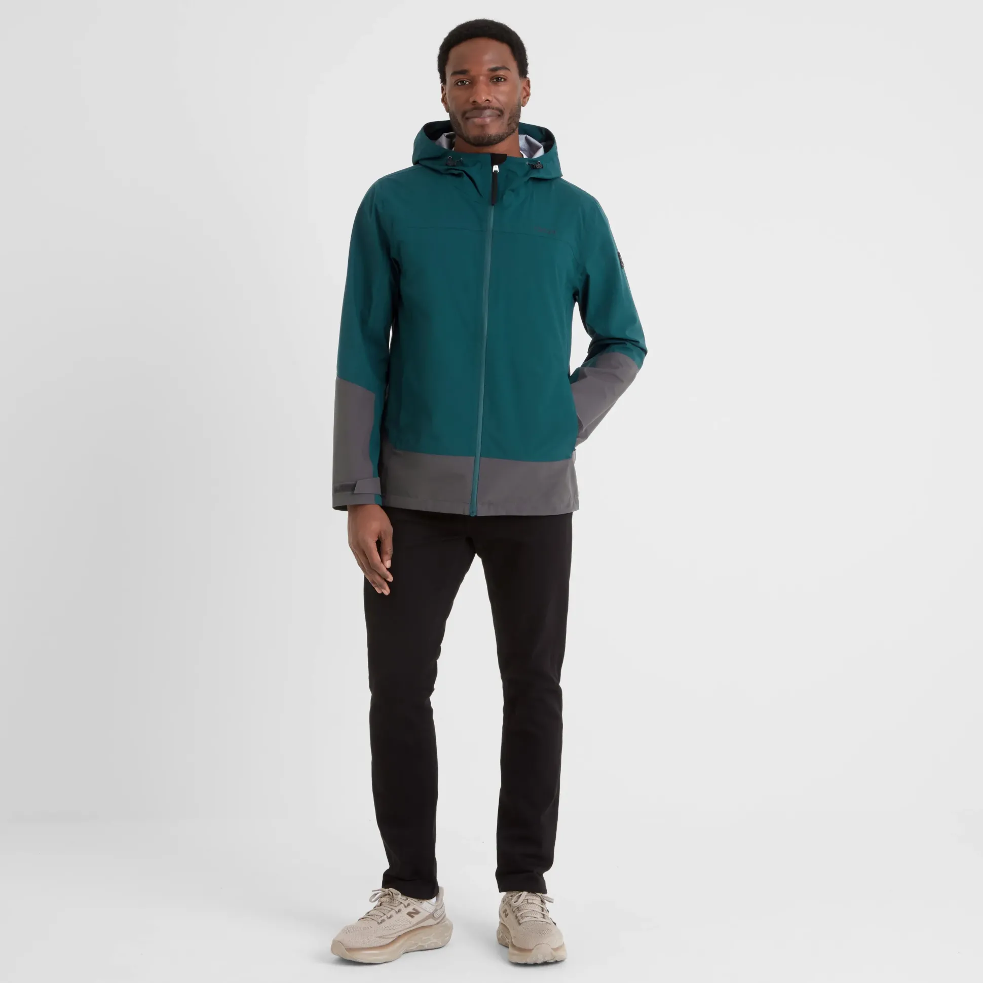 Bowston Mens Performance Waterproof Jacket - Petrol Green