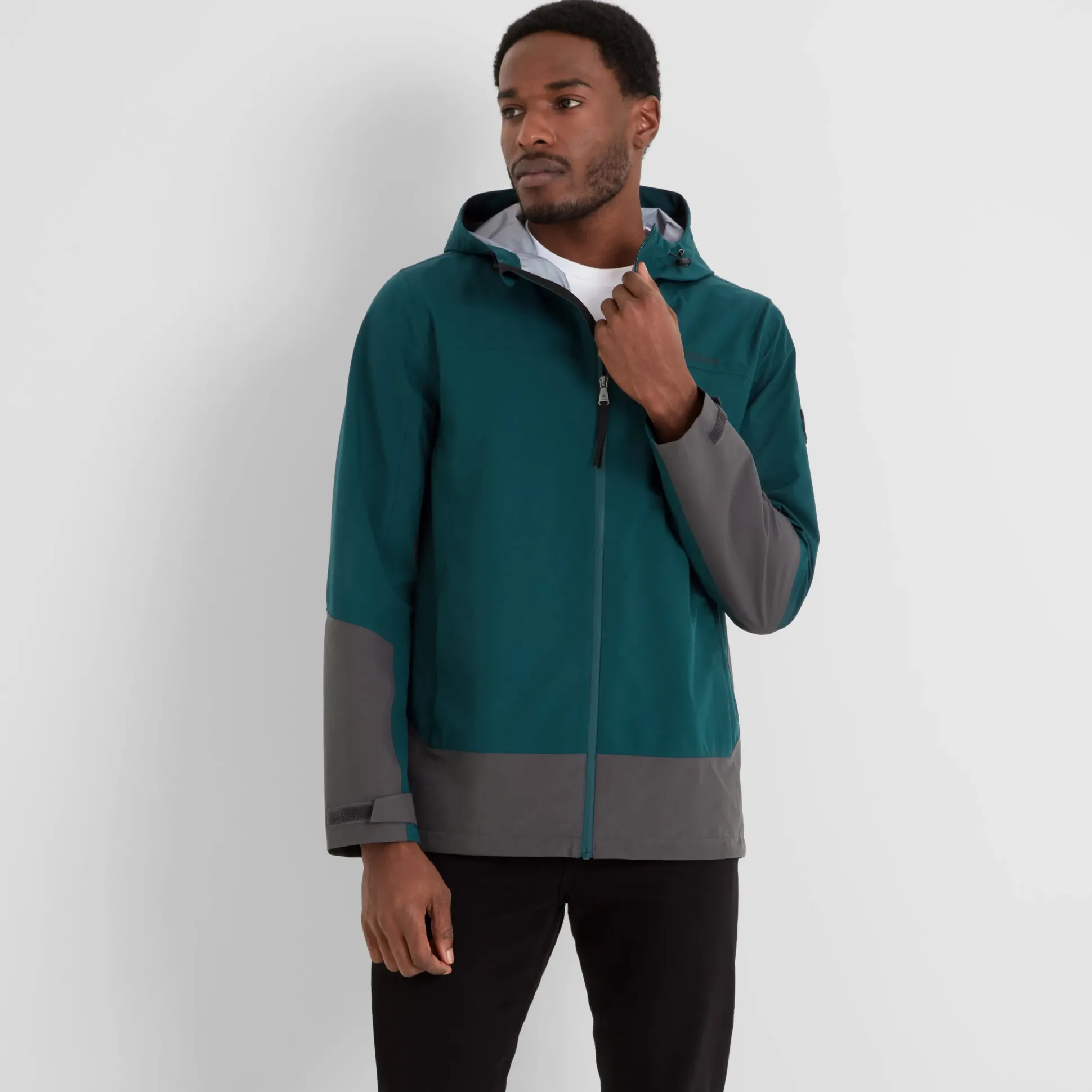 Bowston Mens Performance Waterproof Jacket - Petrol Green