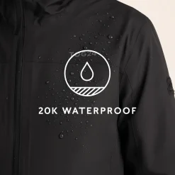 Bowston Mens Performance Waterproof Jacket - Black