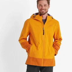 Bowston Mens Performance Waterproof Jacket - Tangerine