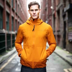 Bowston Mens Performance Waterproof Jacket - Tangerine