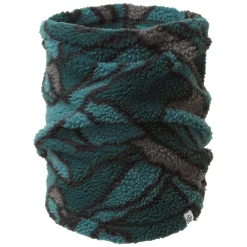 Bramley Snow Tube - Dk Turquoise Abstract Mountain Print