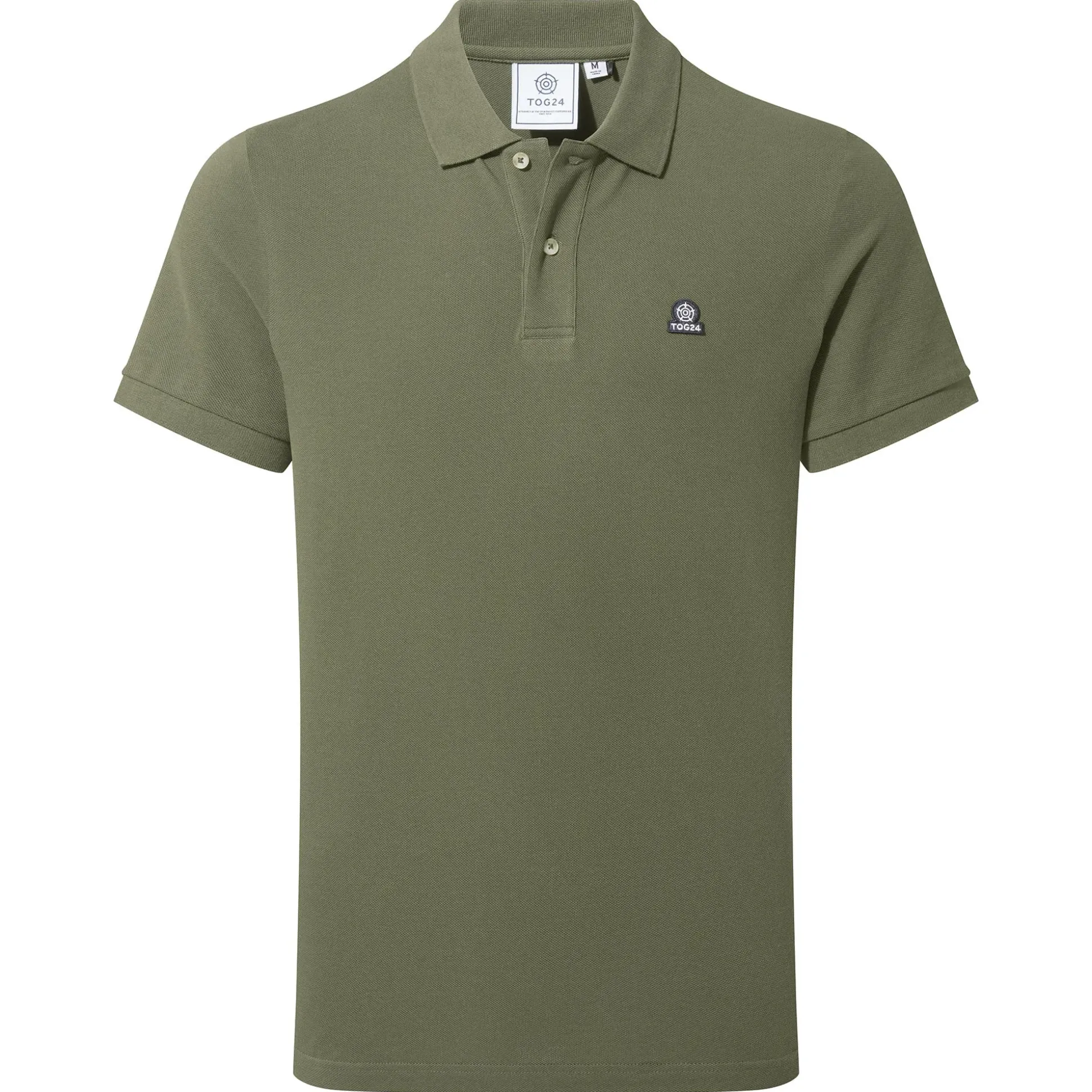 Braunton Mens 100% Cotton Pique Polo Shirt - Forage Green