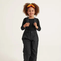 Brent Kids Waterproof Insulated Ski Pants - Black