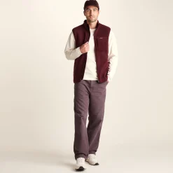 Brierly Mens Thermal Sherpa Gilet - Burnt Caramel