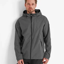 Brigsteer Mens Waterproof Jacket - Soot Grey
