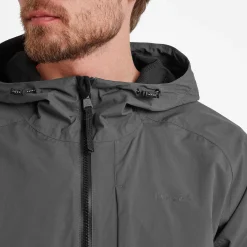 Brigsteer Mens Waterproof Jacket - Soot Grey