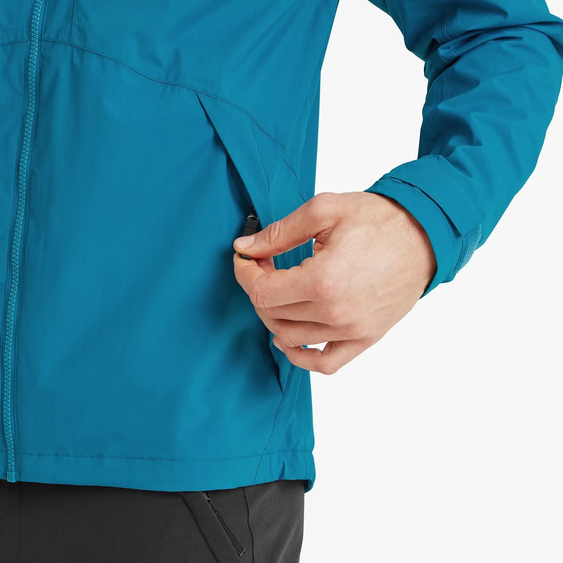 Brigsteer Mens Waterproof Jacket - Peacock Blue
