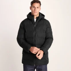 Brinkley Mens Parka - Black