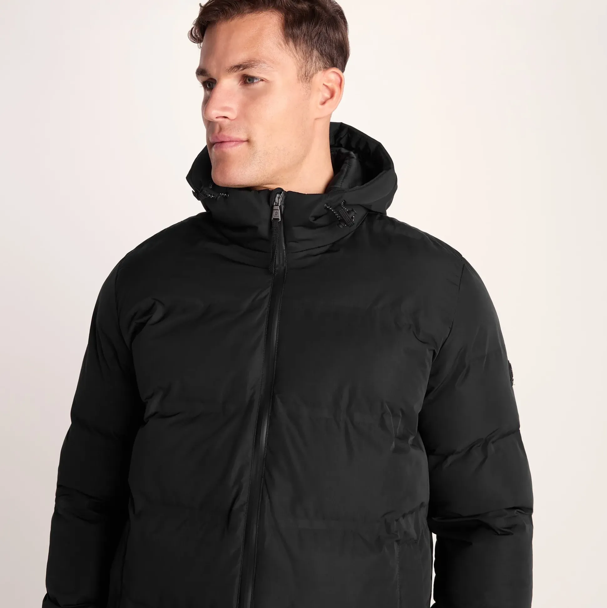 Brinkley Mens Parka - Black