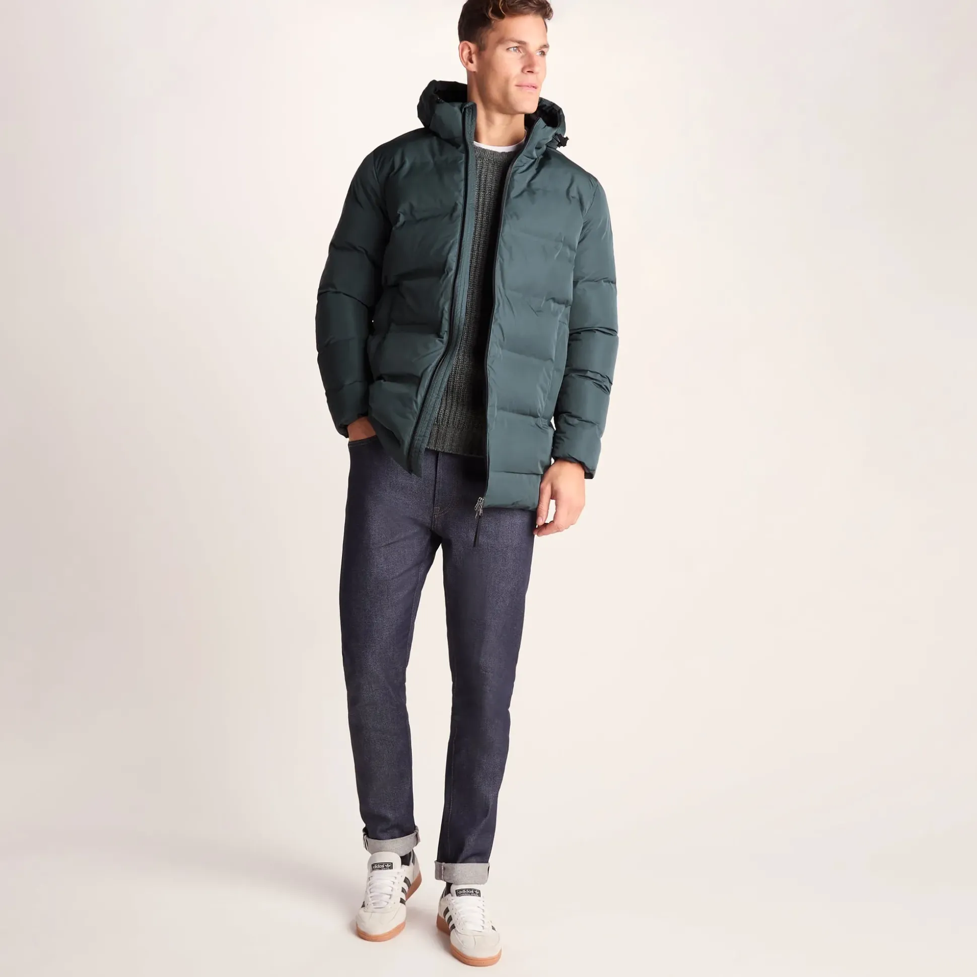 Brinkley Mens Parka - Graphite