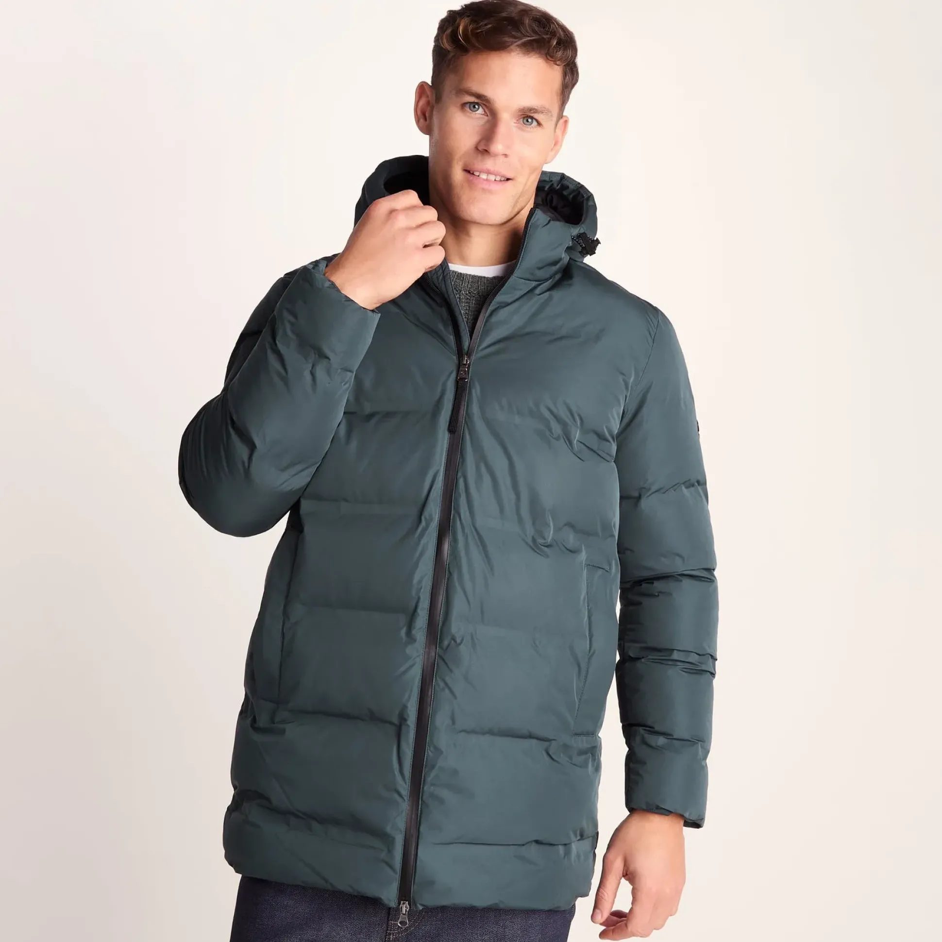 Brinkley Mens Parka - Graphite