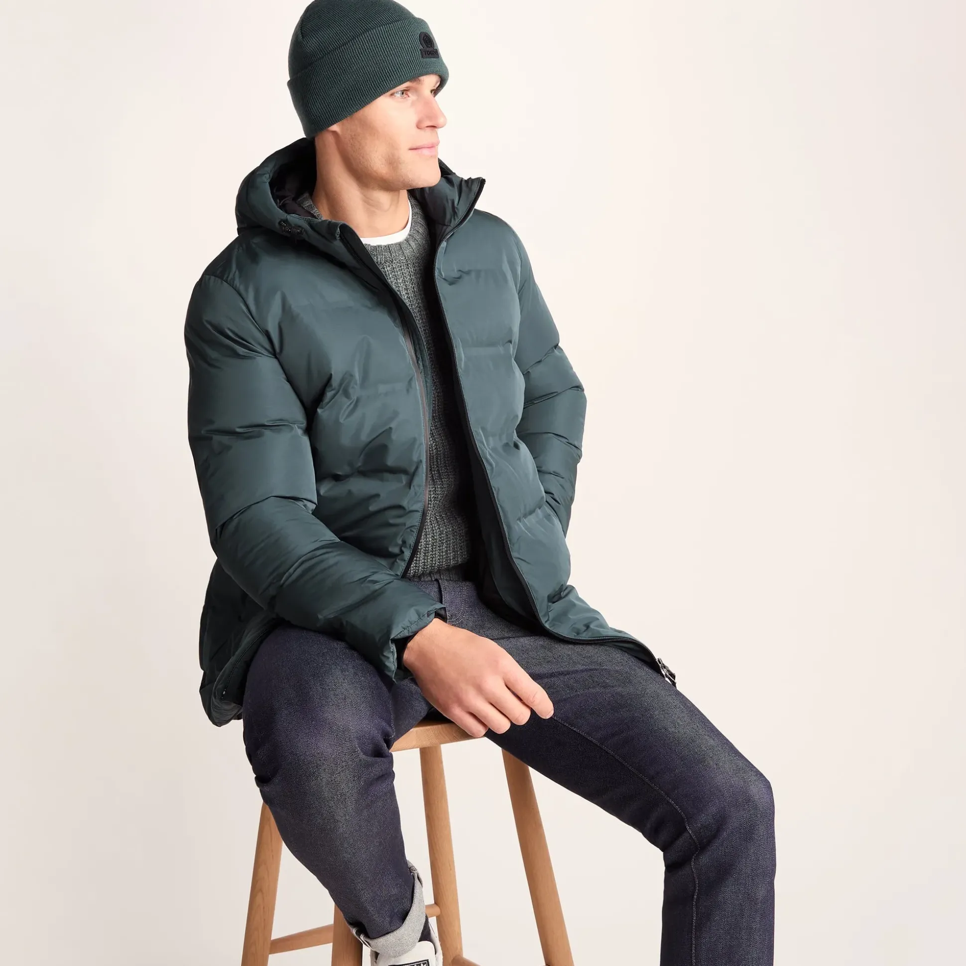 Brinkley Mens Parka - Graphite
