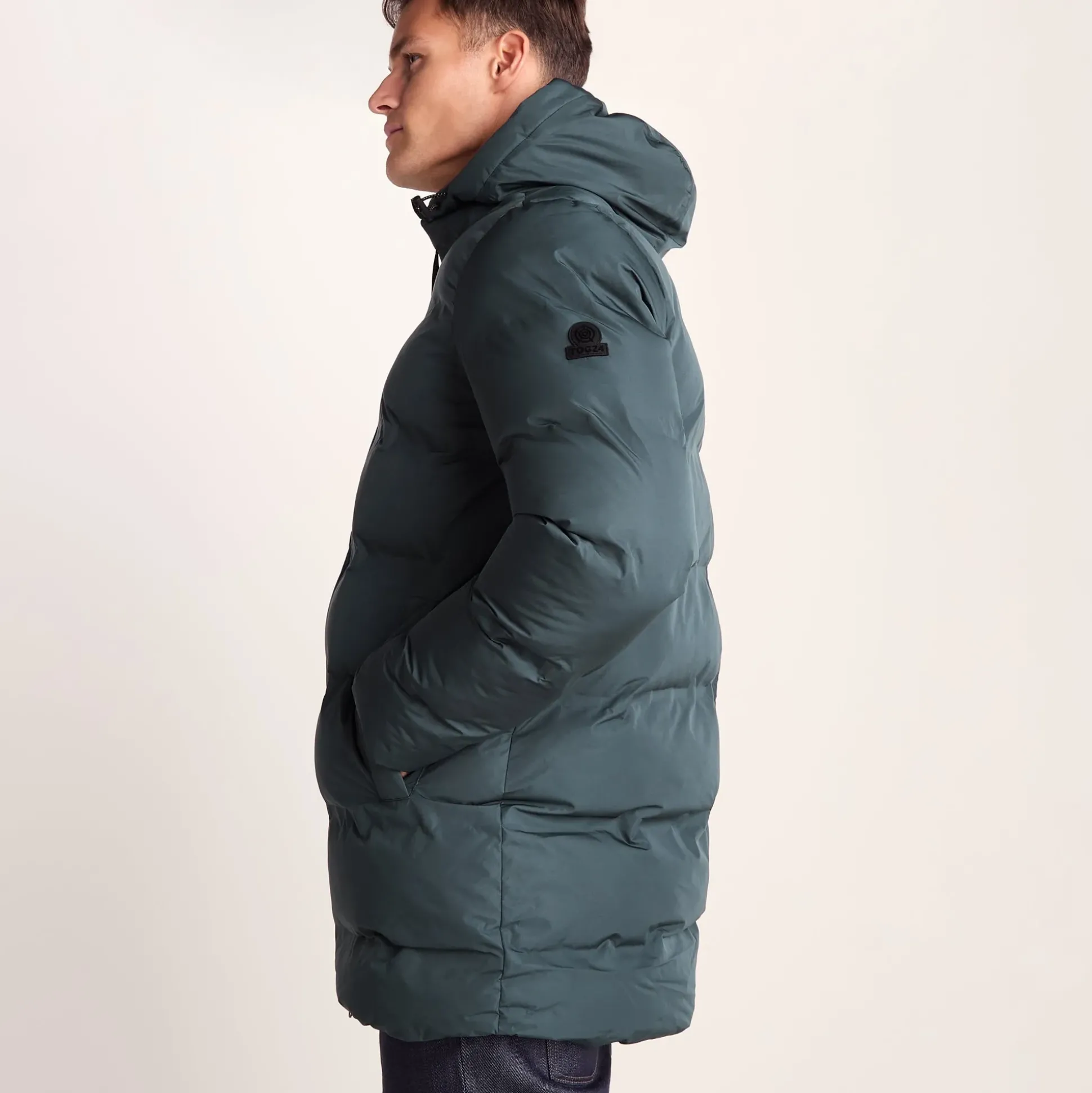 Brinkley Mens Parka - Graphite