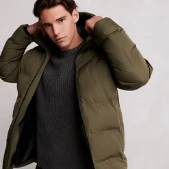 Brinkley Mens Parka - Khaki