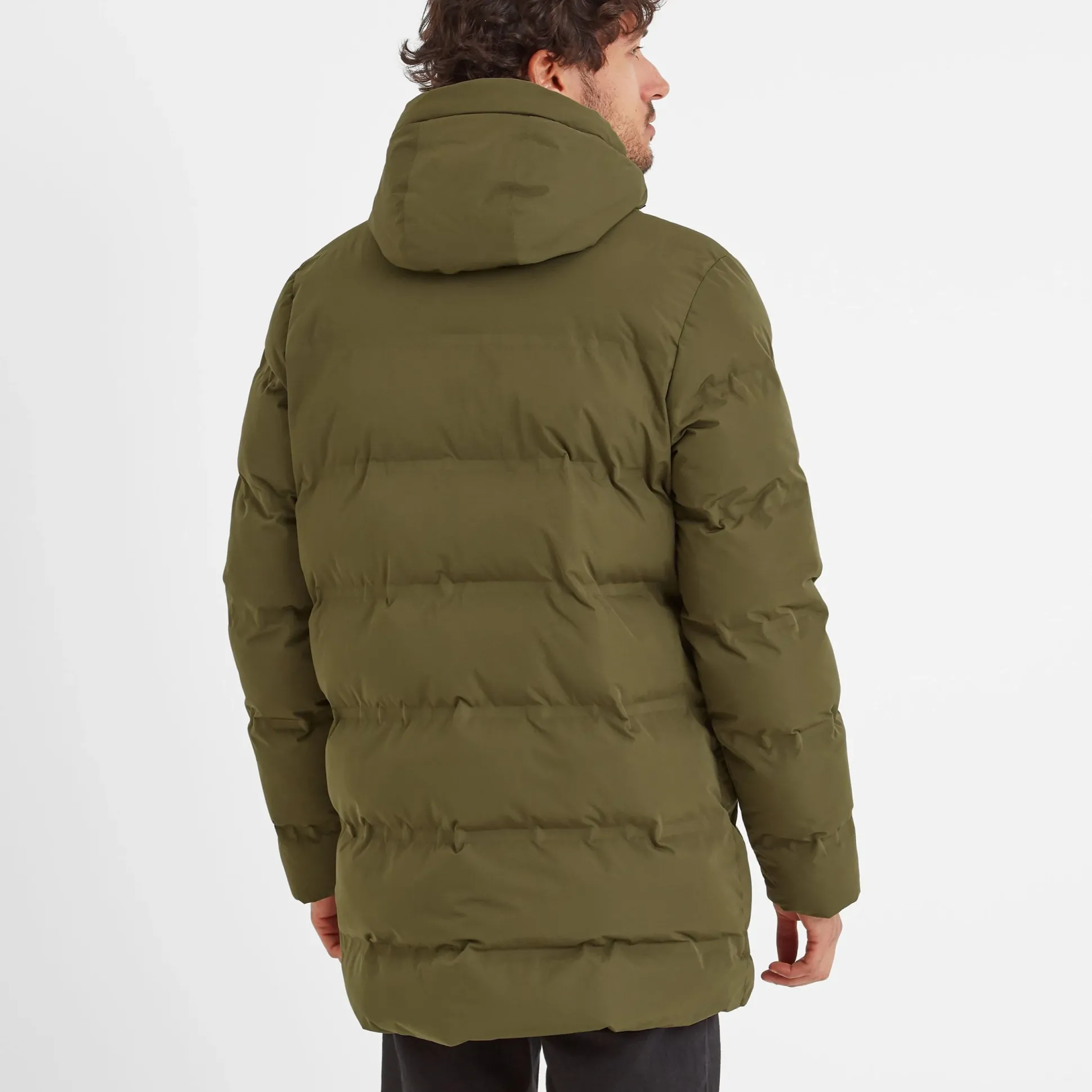 Brinkley Mens Parka - Khaki