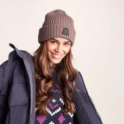Burke Knit Hat - Mauve