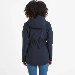 Burradon Womens Waterproof Jacket - Dark Indigo