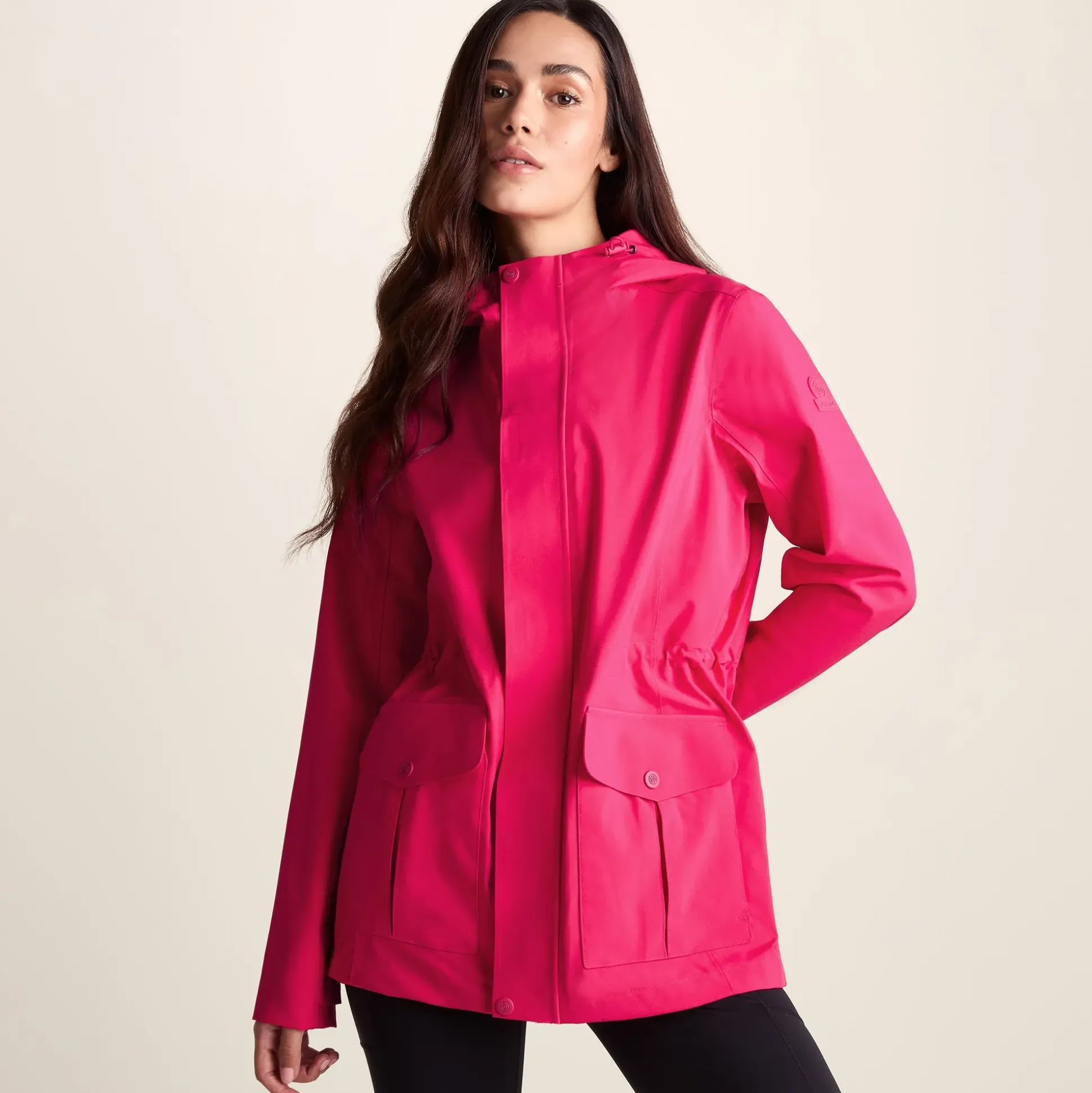Burradon Womens Waterproof Jacket - Magenta Pink