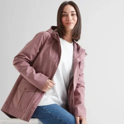 Burradon Womens Waterproof Jacket - Mauve